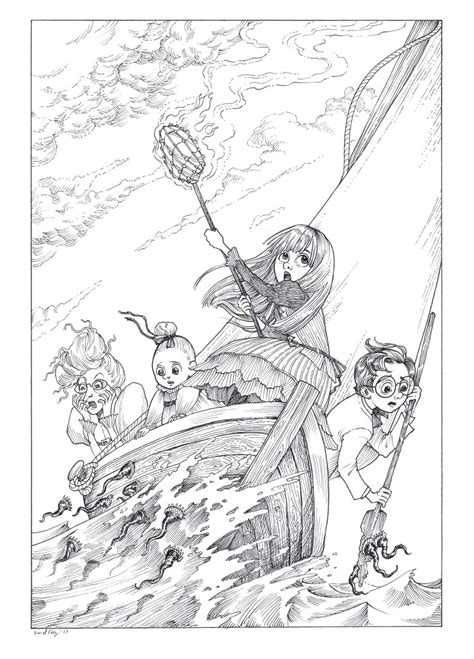 A Series Of Unfortunate Events Coloring Pages