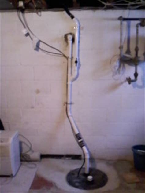 Check spelling or type a new query. Frozen Sump Pump Discharge Pipe!