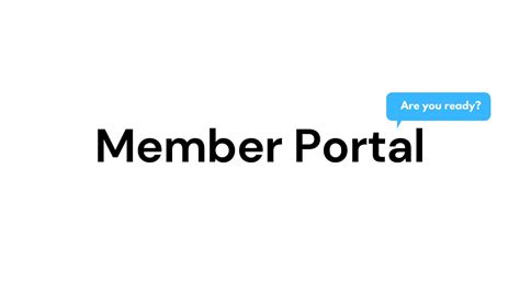 Member Portal Youtube