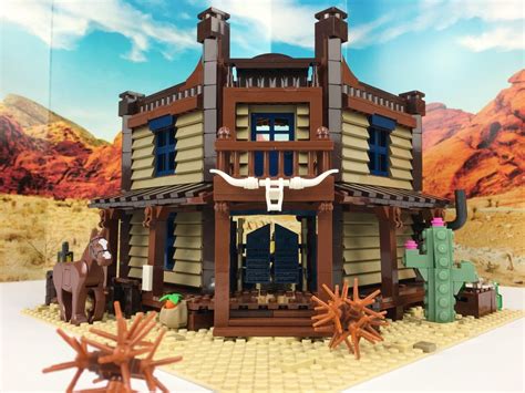 Lego Bricklink Wild West Saloon Von Legopard Im Review Zusammengebaut