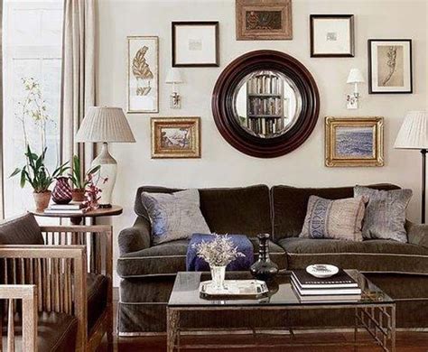 Amazing Indoor Furniture | Dark brown sofa living room, Small apartment