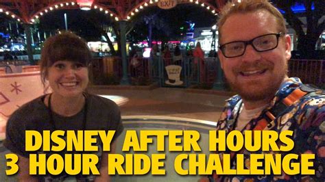 Trying To Ride Every Attraction At Disney After Hours Magic Kingdom