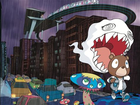 Takashi murakami (村上 隆, murakami takashi, born february 1, 1962) is a japanese contemporary artist. Kanye West - Graduation Booklet Lyrics | Genius Lyrics