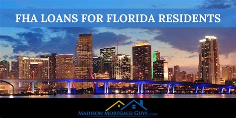 Florida Fha Loan Mortgage Requirements And Guidelines