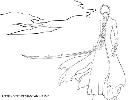 I tried out some digital painting, i'm pretty happy with how it turned out. Free Ichigo Coloring Pages, Download Free Clip Art, Free ...