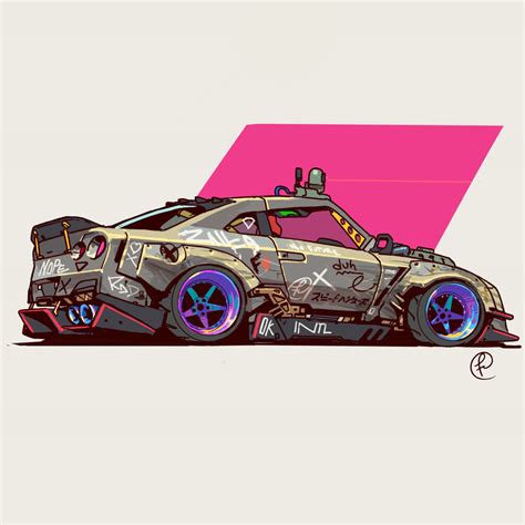 Artstation Gtr Fernando Correa In 2020 Cool Car Drawings Art Cars