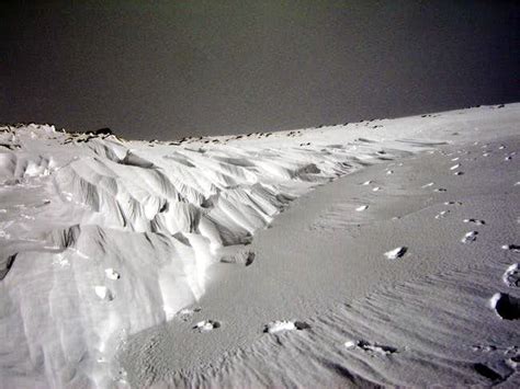 Peculiar Snow Formations On Photos Diagrams And Topos Summitpost