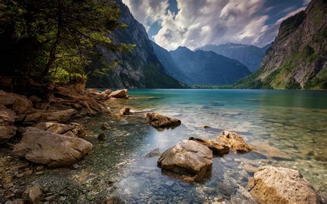 Dolomites Alpes Italy Nature Landscape Lake Water Mountain