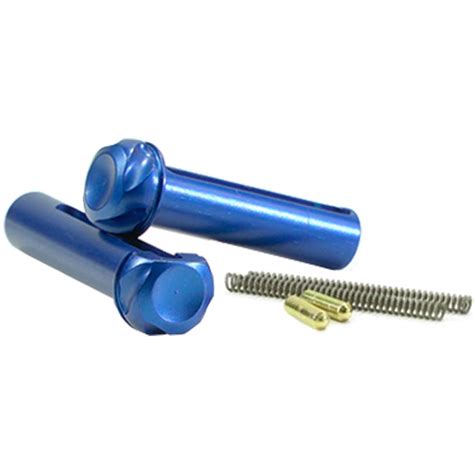 Timber Creek Outdoors Ar Takedown Pin Sets Blue Anodized Blue