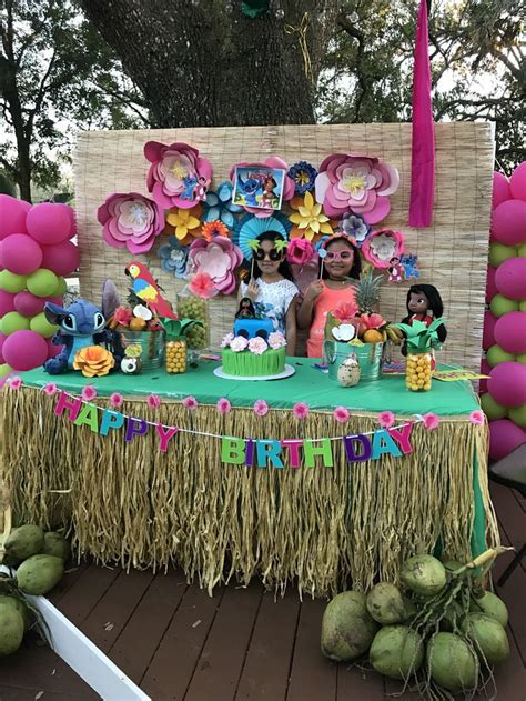 Pin By Adriana Torres On Lilo And Stitch Luau Party Luau Party