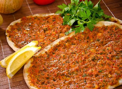 Lahmacun Turkish Pizza Recipe Curious Cuisiniere Recipe Turkish