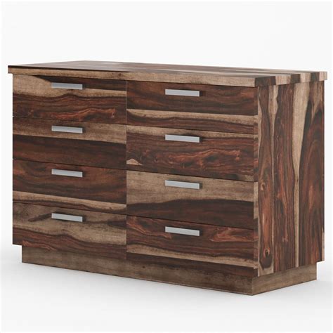 Fast and free shipping · shop all home furnishings Hampshire Solid Wood Modern Rustic 8 Drawer Double Dresser