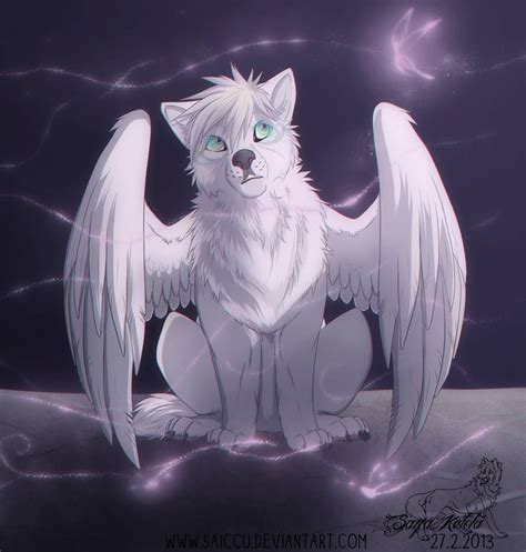 Magic Is With You By Saiccu Anime Wolf Drawing Furry Drawing Anime