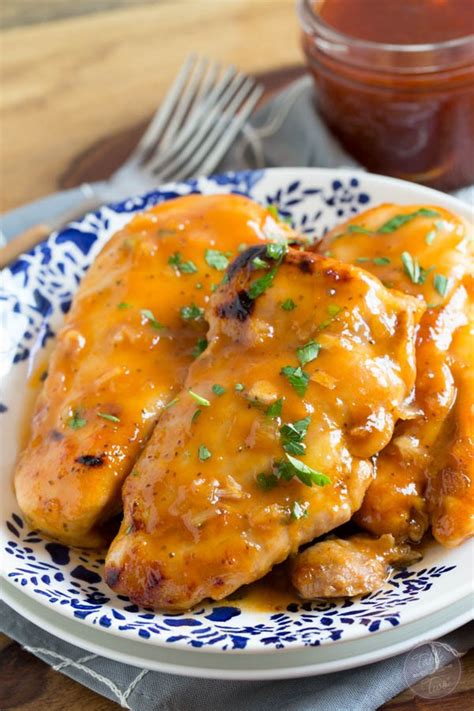 Place chicken in a 12x8x2 garnish each thigh with 2 apricot halves. Sweet & Tangy Russian Apricot Chicken | Donna Stringfellow ...