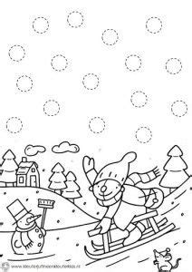 free winter trace worksheet for kids | Winter preschool, Winter crafts preschool, Winter sports ...
