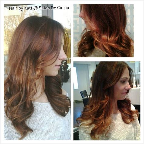 Beautiful Ginger Haircolor With Golden Apricot Highlights Great Hair