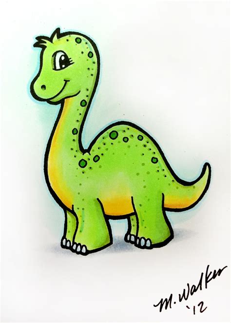 Cute Dinosaur Sketch At Explore Collection Of Cute