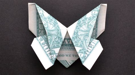 My Money Bookmark Butterfly Origami Dollar Tutorial Diy By Nprokuda