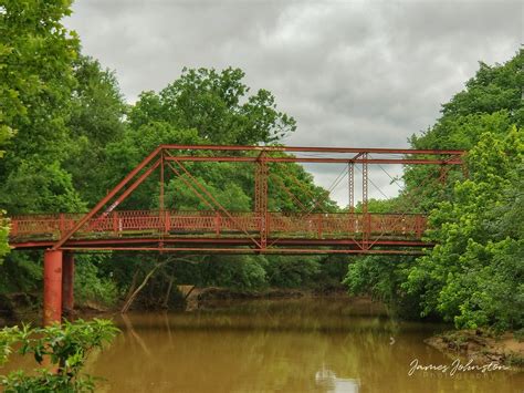 Old Alton Bridge In Argyle Texas James Johnston