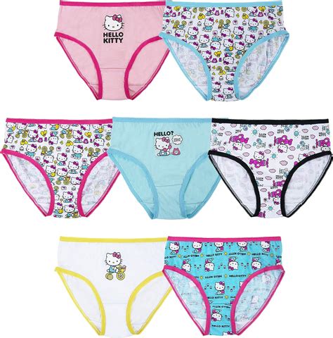 Hello Kitty Girls 7pk Panties Clothing