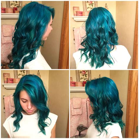 Mermaid Hair Manic Panic Atomic Turquoise And Voodoo Blue Haarfarben