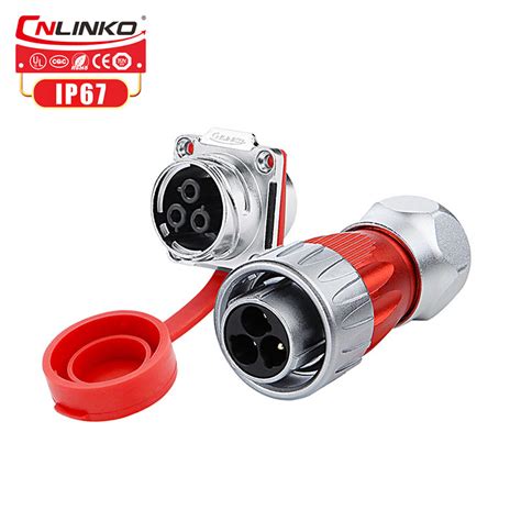 220v Power Plug 3 Pin Circular Connector3 Pin Automotive Connector