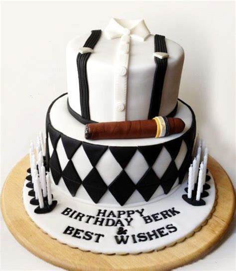 The most common birthday cake him material is paper. 34 Unique 50th Birthday Cake Ideas with Images - My Happy ...