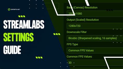 Best Streamlabs Settings Guide Set Your Streamlabs Up Right