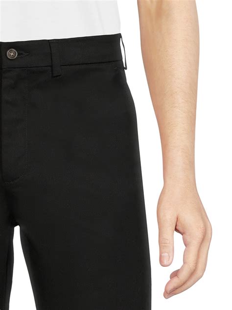George Mens Premium Straight Fit Khaki Pants
