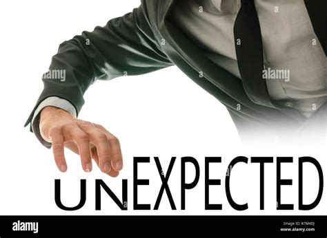 Expected The Unexpected Hi Res Stock Photography And Images Alamy