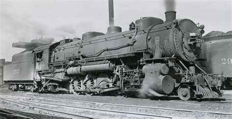 Wabash Railroad Decatur Illinois Class L 1 2 10 2 2507 Steam