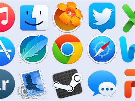 30 Stunning Icon And App Designs For Os X Yosemite Ultralinx App Icon