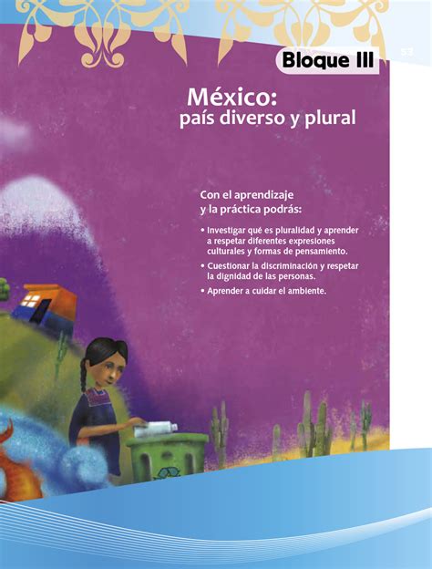 Tal vez desees comenzar a tocar la flauta, cantar en el coro o participar en la escolta de la ceremonia cívica de tu escuela. Formación Cívica y Ética Cuarto grado 2017-2018 - Página 53 - Libros de Texto Online