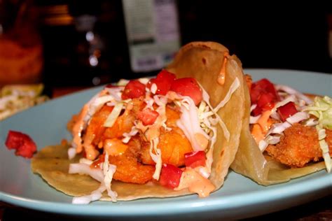 How to make fried shrimp. Fried Shrimp Tacos w/ Sriracha Tartare Sauce | Fried ...