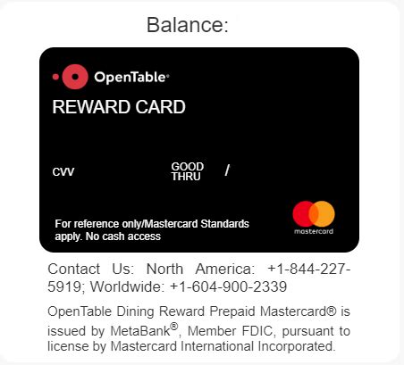 If you uploaded gift card numbers to use. OpenTable Gifts Basics: Redeeming Gift Cards
