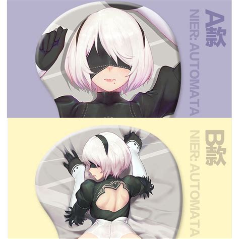 Game Nier Automata Mouse Pad Wrist Rest Yorha 2b 3d Oppai 5g2o Shopee Philippines