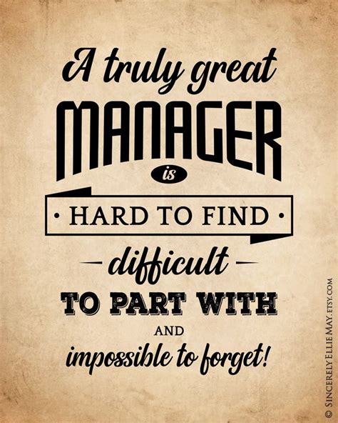 Great Male Manager Quote Ts Office Manager Appreciation Printable