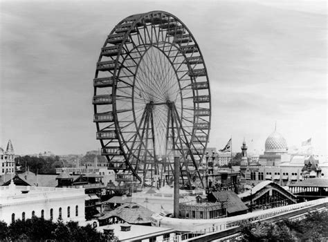 The First Ferris Wheel Which Stood 264 Feet Tall And Consisted Of 36