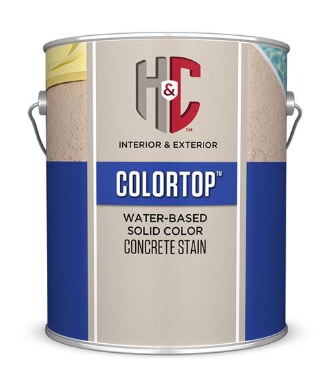 A deck is a weight supporting structure that resembles a floor. COLORTOP™ WATER-BASED - H&C® Concrete