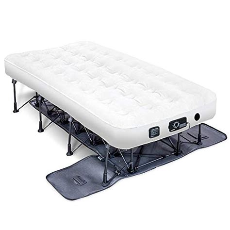 Ivation Ez Bed Twin Air Mattress With Deflate Defender Technology Dual Auto Comfort Pump And