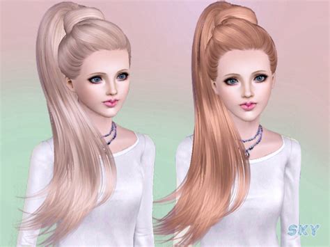 Skysims Hairstyle Amili By The Sims Resource Sims Hairs