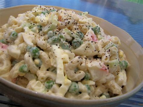 I think people make it differently, just like potato salad can be made in 101 da kine ways. Ono Macaroni Salad Recipe - Genius Kitchen