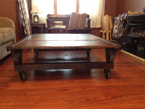 While the couch is the main protagonist of the living room, it is the coffee table that lends invaluable support both in terms of aesthetics and. skid pallet coffee table | Coffee table, Home decor, Furniture