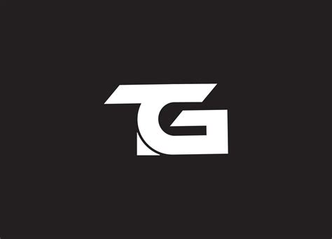 Tg Gt Initial Based Alphabet Icon Logo 5008078 Vector Art At Vecteezy