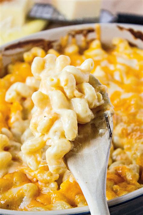 The cheese sauce is uber cheesy and creamy. Creamy Baked Mac and Cheese | Recipe | Baked mac, Mac and ...