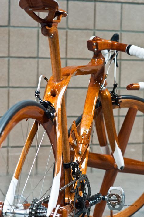 Wooden Road Bike ~ Would This Not Be Rather Fragile Wooden Bicycle