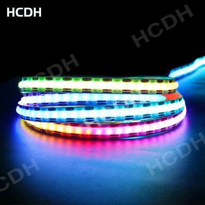 WS2812B Dream Color LED Strip Addressable COB Pixel Tape Light DC 5V