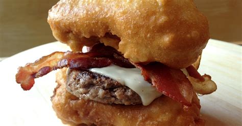 Behold The Deep Fried Twinkie Burger