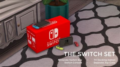 Nintendo Switch By Littledica At Mod The Sims Sims 4 Updates