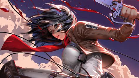 Mikasa Ackerman 4k Hd Attack On Titan Wallpapers Hd Wallpapers Id